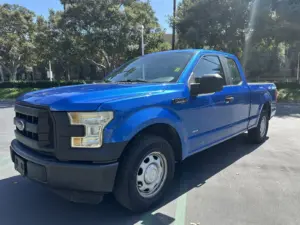 2016 Ford F-150 XL SuperCab - front three-quarter view from the driver side