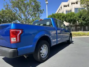 2016 Ford F-150 XL SuperCab - rear three-quarter view from the driver side