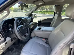 2016 Ford F-150 XL SuperCab - driver's seat, steering wheel and controls