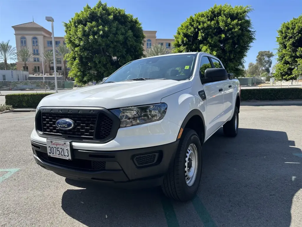 2021 Ford Ranger XL SuperCrew - front three-quarter view from the driver side