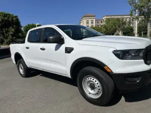 2021 Ford Ranger XL SuperCrew - front three-quarter view from the passenger side
