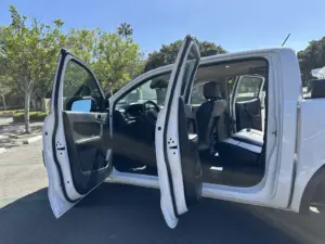 2021 Ford Ranger XL SuperCrew - SuperCrew cab with the doors open